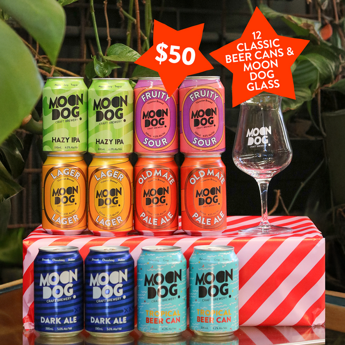 Beer + Glass Gift Pack - $50