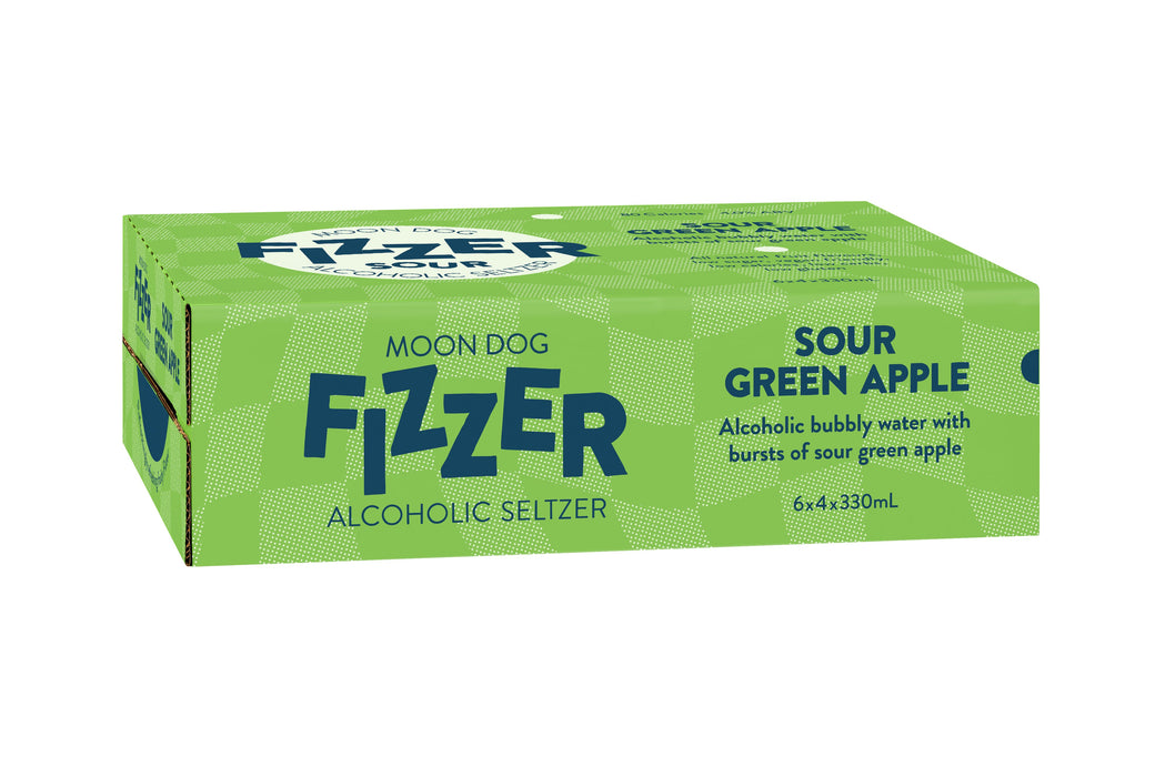 Fizzer Seltzer Sour Green Apple