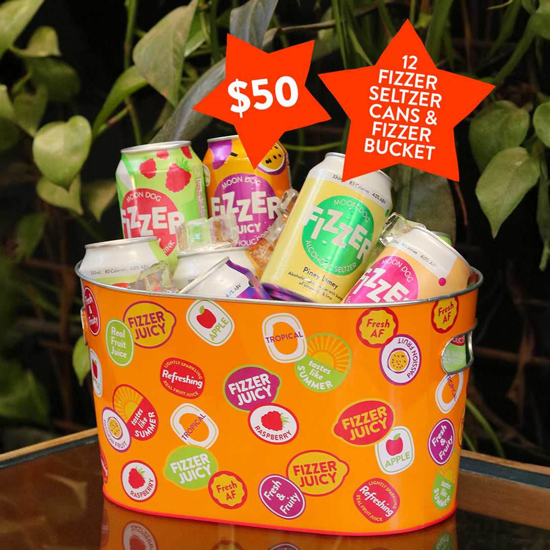 Guft Bucket Fizzer Bucket Gift Pack - $50 — Moon Dog Craft Brewery