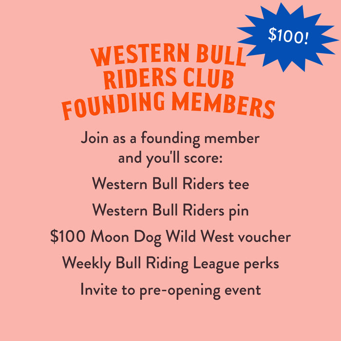 Western Bull Riders Club - Foundation Membership!