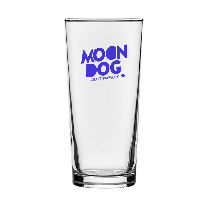 Moon Dog Pot Glass