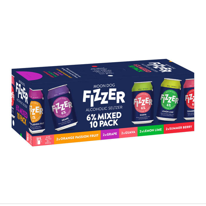 6% Fizzer Seltzer Mixed Pack